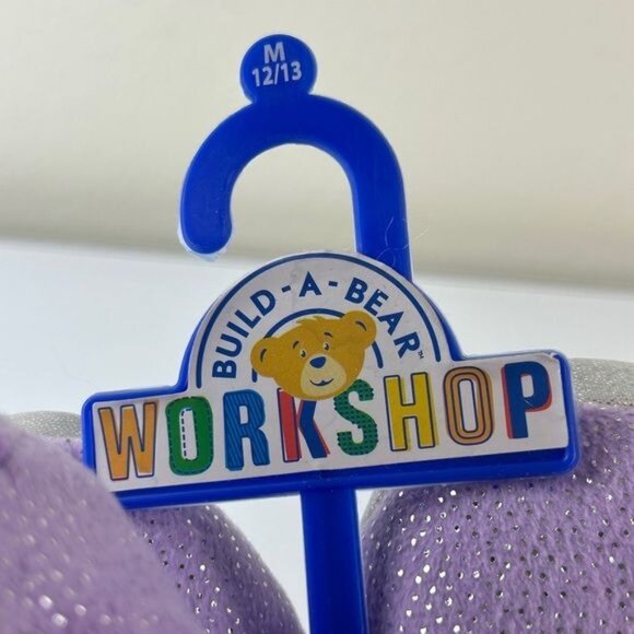 Build-A-Bear Purple Unicorn Slipper Sz M (12-13) - Picture 11 of 12